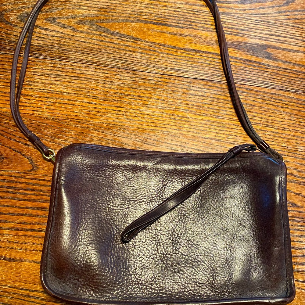 Vintage Coach 70's Shoulder Bag-Made In New York City-Rare! Bonnie Cashin Basic